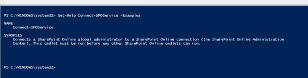 Office 365 SharePoint Online Management Shell